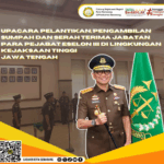 Upacara Pelantikan, Pengambilan Sumpah Dan Serah Terima Jabatan
